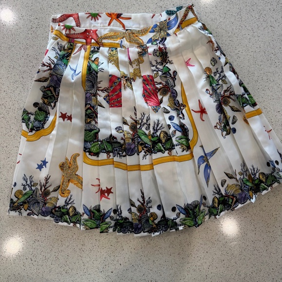 BurryCo Beach Tropical Skirt and blouse Top  Set Xsm-Sm  4 or 6 - Picture 3 of 11